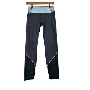 Ivivva‎ Mesh With the Best Leggings size 12 Black/Purple